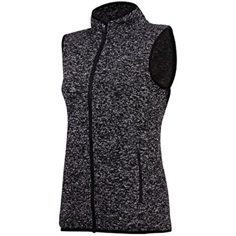 SPOEAR Zip Up Womens Vest with Zipper Pockets Athletic Sweater Fleece Vest Sleeveless Sweater Jacket