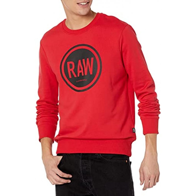G-Star Raw Men's Logo Raw. Crew Neck Sweatshirt
