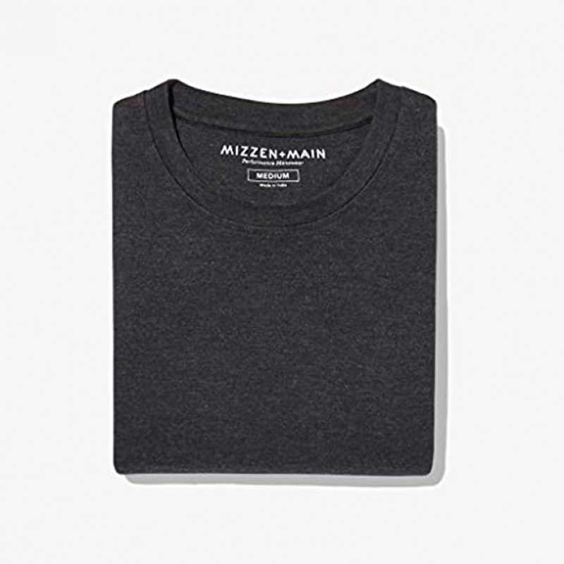 Mizzen + Main Fairway Crewneck Sweatshirt Lightweight Outer Layer Long Sleeve Shirt