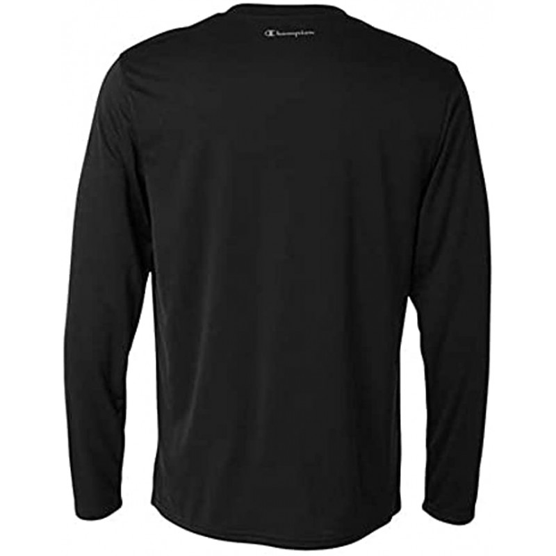 Champion Adult Double Dry Long-Sleeve Interlock T-Shirt