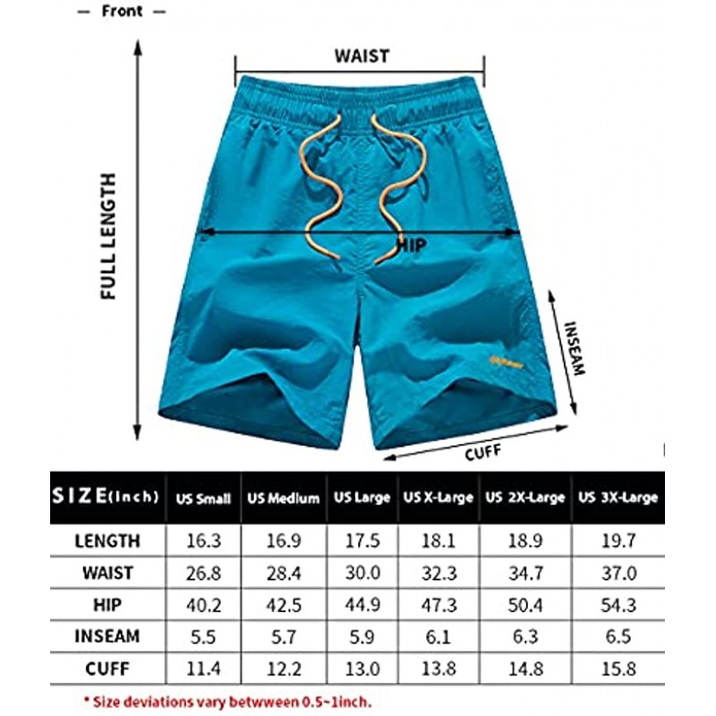 LTIFONE Mens Workout Running Shorts Casual Sports Athletic Shorts for Men Lightweight Quick Dry Training Short with Pockets