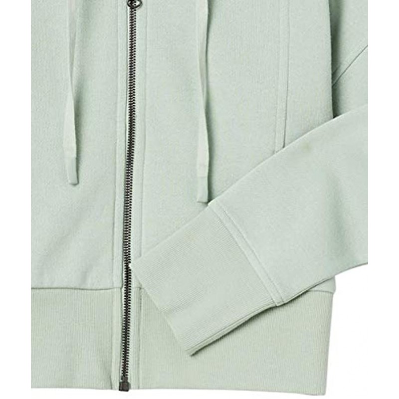 Core 10 Women's Super Soft Fleece Cropped Length Zip-Up Hoodie Sweatshirt